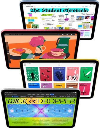 Tablet Apple iPad 10.9'' A14 Wi-Fi + Cellular 64GB Różowy (10.gen