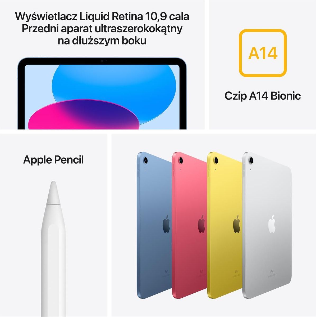 Tablet Apple iPad 256GB Wi-Fi + Cellular Gwiezdna szarość