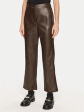 Spodnie z imitacji skóry Max Mara Leisure - zdjęcie 1