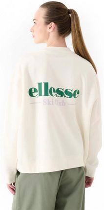 Damska bluza dresowa nierozpinana bez kaptura Ellesse Areski - biała