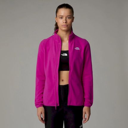 Polar Damski The North Face W 100 Glacier Fz - Eu - Deep Mulberry