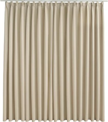 Zakito Europe Elegancka Zasłona 290X245Cm Beż Ze134449