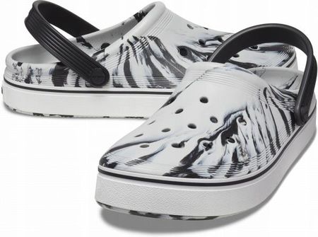 Damskie Buty Chodaki Crocs Crocband Of Court Marbled 208601 Clog 37-38