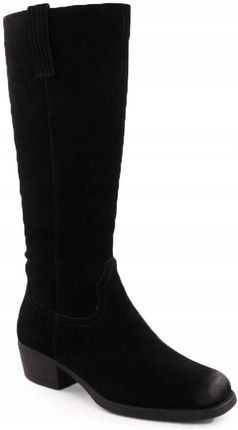 Skórzane kozaki kowbojki czarne Sergio Leone 39