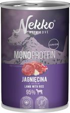 Nekko Mono Junior Jagnięcina Z Ryżem 400G