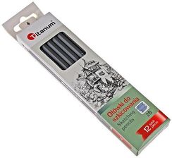 Zdjęcie Titanum Ołówki Do Szkicowania 2B 12Szt. - Wągrowiec