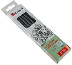 Zdjęcie Titanum Ołówki Do Szkicowania Hb 12Szt. - Szamotuły