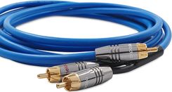 Zdjęcie Melodika SBSWY15 Sky Blue - Kabel subwooferowy typu Y 1x RCA - 2x RCA 1,5m - Maków Podhalański