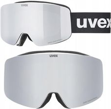 Zdjęcie Gogle Dziecięce Uvex Pwdr Fm White Mat Mirror Silver - Kutno