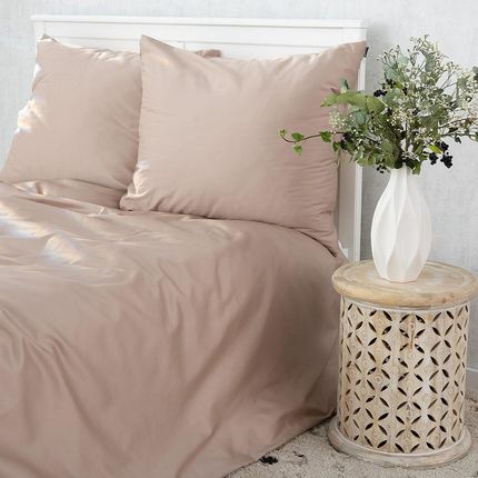 Dekoria.Pl Pościel Z Satyny Bawełnianej Rose Beige 160X200 Cm