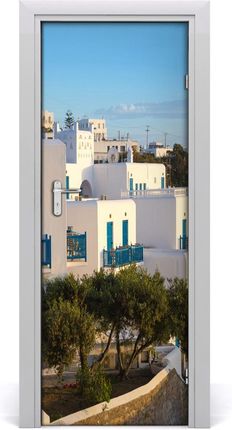 Tulup.Pl Fototapeta samoprzylepna na drzwi Mykonos Grecja 95x205 cm (DOORSTICKERF84844001)