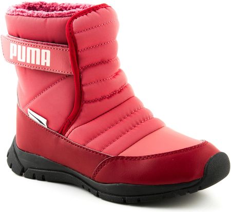 Buty Dziecięce Puma Nieve Śniegowce Różowe