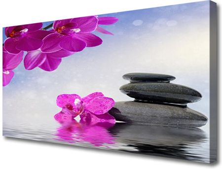 Tulup.Pl Obraz na Płótnie Kwiaty Roślina Storczyk 100x50 cm (OCHNN290387000)