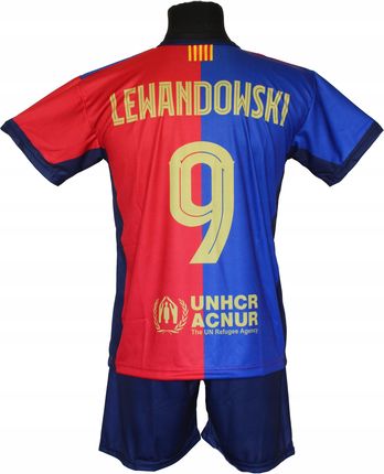 Lewandowski komplet sportowy strój piłkarski Barcelona Bg 146 - zdjęcie 4