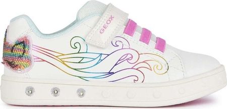 Geox Girls Sneaker J458WC 000BC C0653 Kolor: Biały Rozmiar: 35