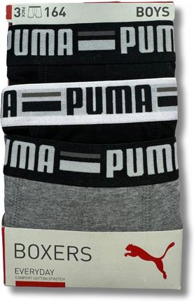 Puma Bokserki Basic Brand 3-PACK 93545901 r 176 Ceny i opinie