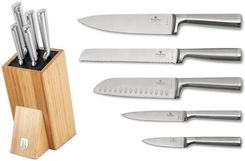 Zdjęcie ZESTAW NOŻY BERLINGER HAUS BH-2805 W BLOKU BAMBUSOWYM (1) - Odolanów