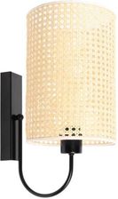 Bps Koncept Lampa Ścenna Boho Bal Rattanowy Klosz (0N0Kd001Cz)
