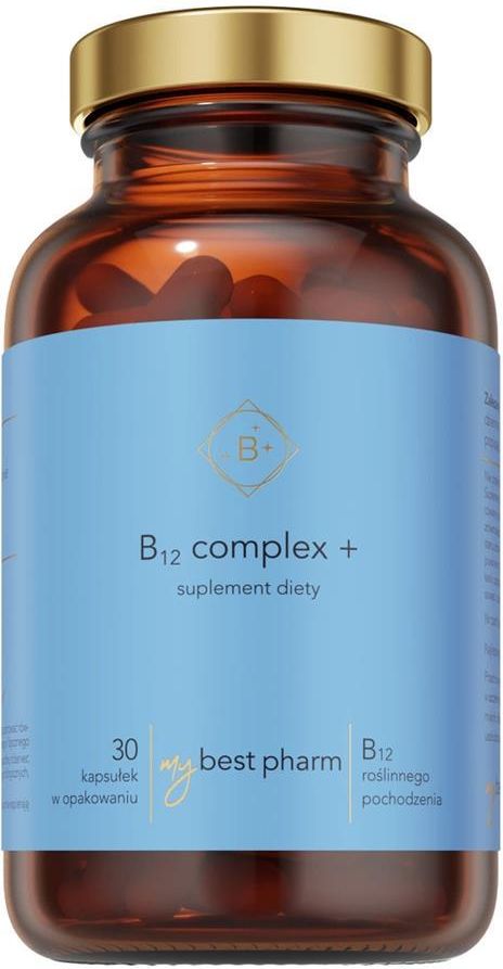 MyBestB12 Complex+ MyBestPharm - Kompozycja witamin z grupy B - 30 ...