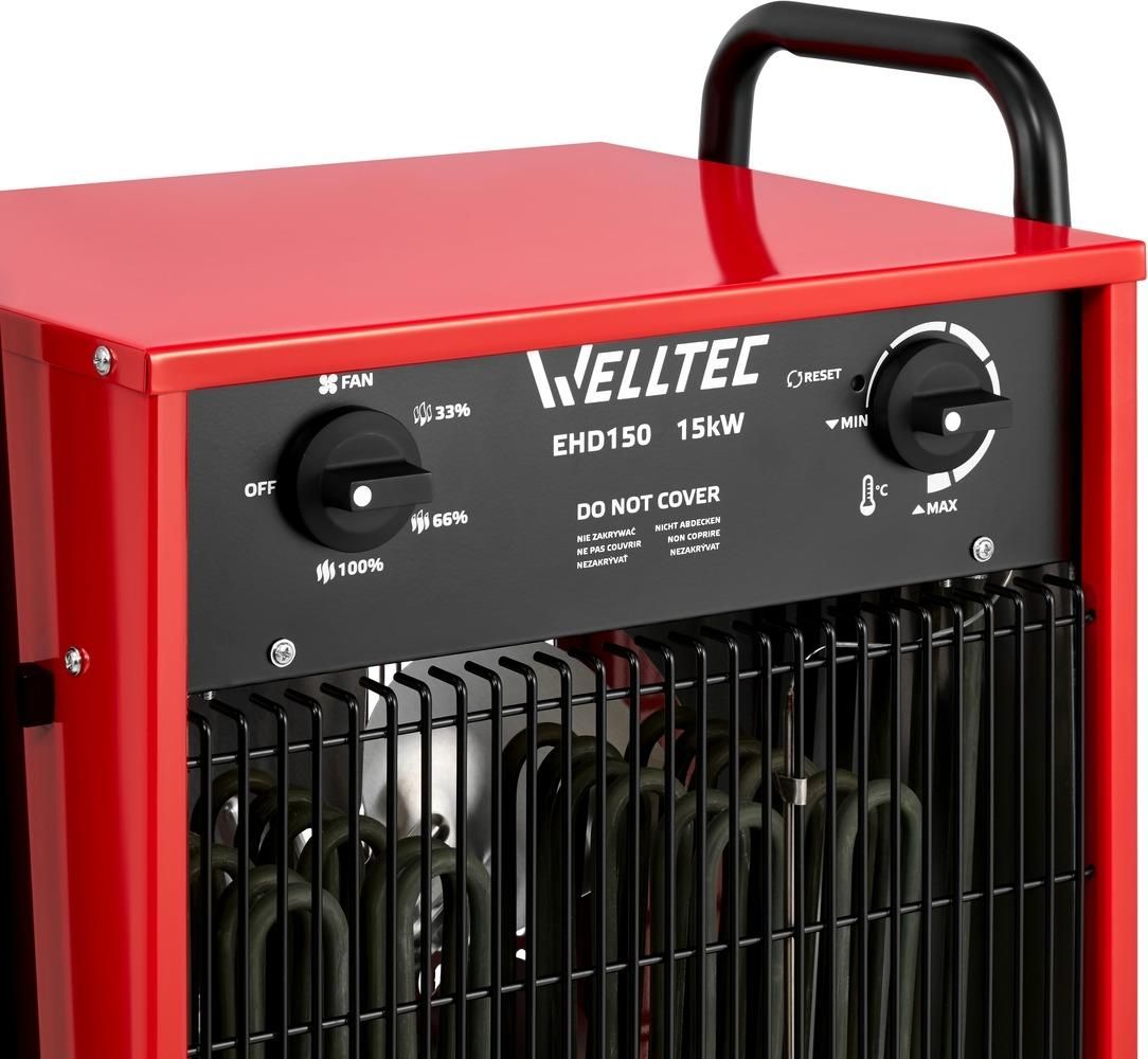 фото Теплова гармата Welltec EHD150