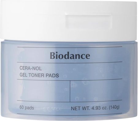 BIODANCE Cera-nol Gel Toner Pads 60 Pads - Płatki tonizujące