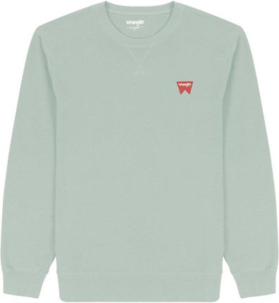 Wrangler Herren Sign Off Crew Sweatshirt | Regular Fit, Schwarz – Bequemer Strick-Pullover Für Herren