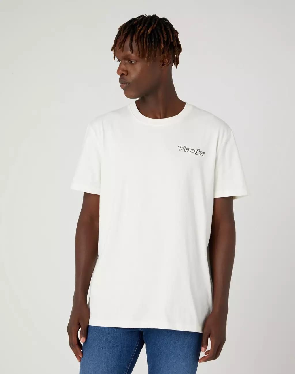 Pegador LOGO TEE - T-shirt basic - washed retro blue/white gum/blu