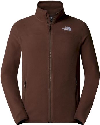 Męski Polar The North Face M 100 Glacier Full Zip - Eu - Smokey Brown