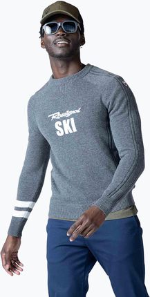 Sweter Męski Rossignol Signature Knit Gray