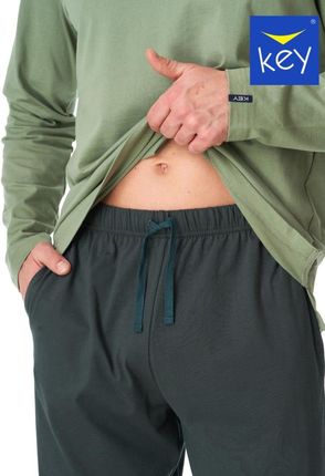 PIŻAMA MĘSKA MNS 610 B23 DR - zdjęcie 2