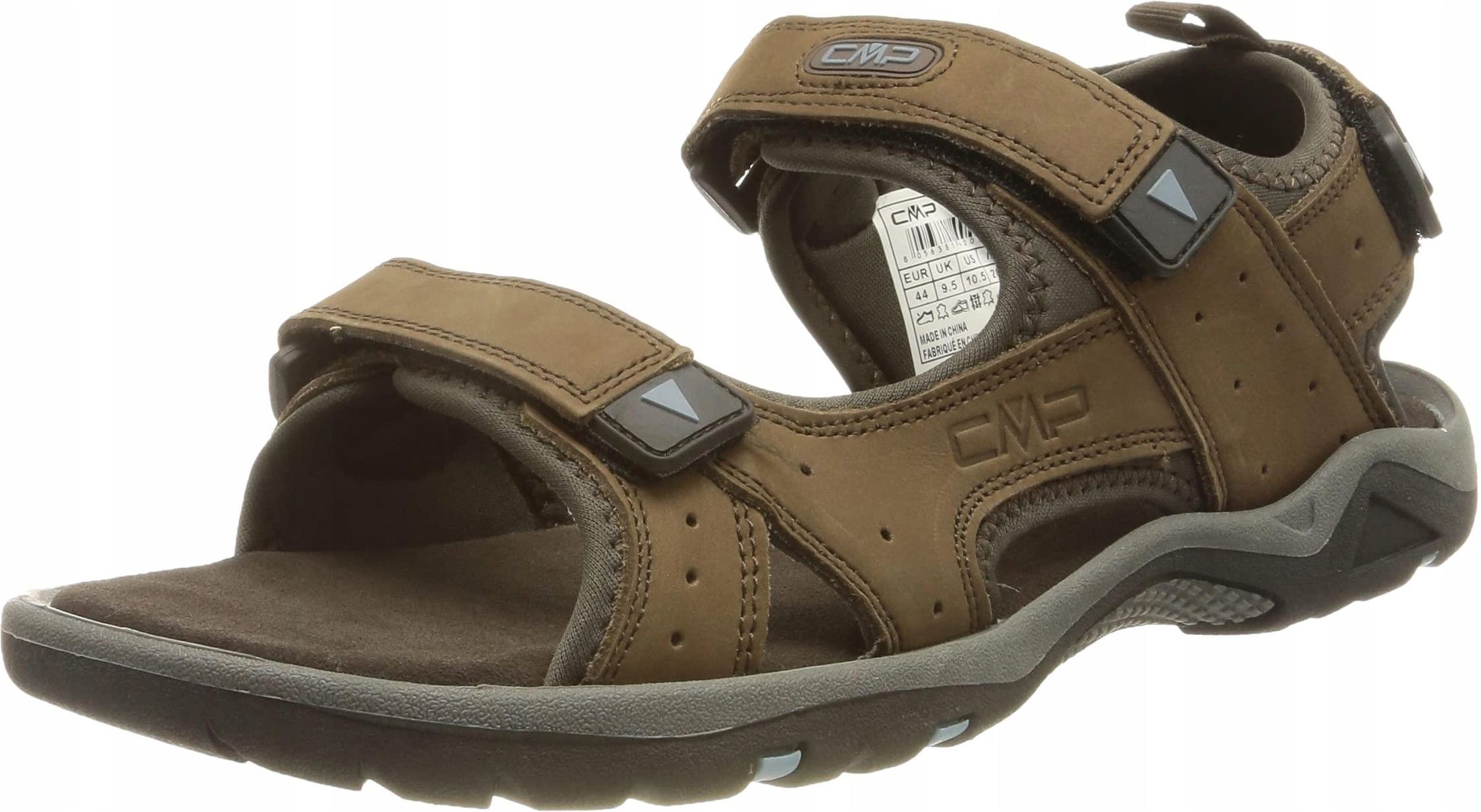 Sandali Da Trekking CMP Almaak Uomo - In Pelle E Tessuto, Suola TPR - Foto 2