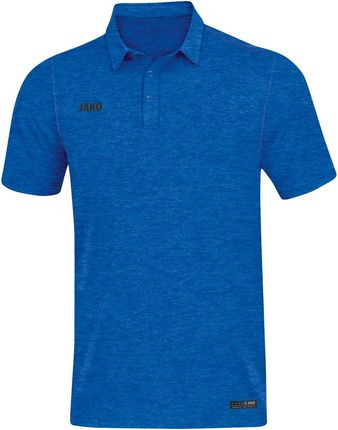 Jako Football Polo Premium Basics męska koszulka polo niebieska cętkowana rozmiar XXL