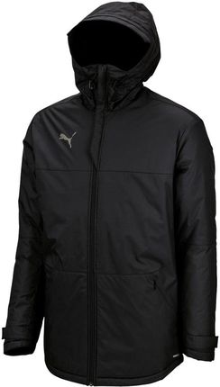 Puma Kurtka męska Puma teamFINAL Parka czarna 656496 03