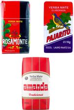 Zdjęcie Yerba Mate Amanda Rosamonte Pajarito 3x1kg 3kg MIX - Sułkowice