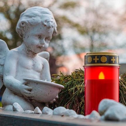 Znicz Wieczna Lampka Led 8szt. - zdjęcie 3