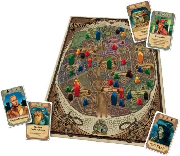 świat Dysku Ankh Morpork Gra Planszowa Sklep