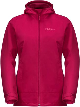 Kurtka damska Jack Wolfskin Moonrise 3in1 Jkt W 1115621-2160 Różowy