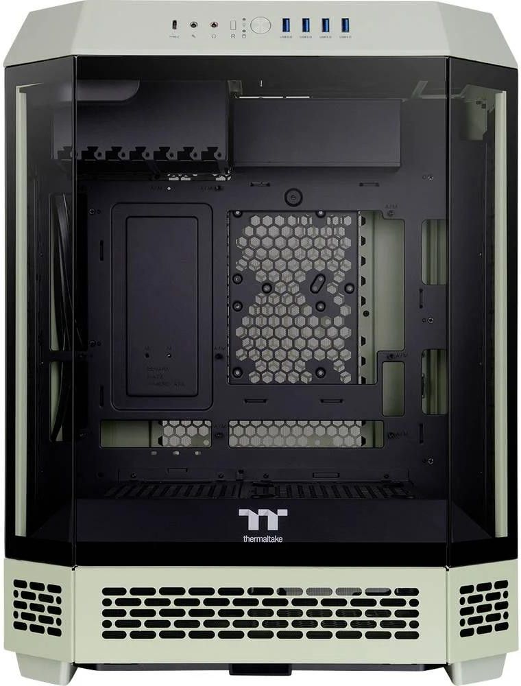 фото Корпус Thermaltake The Tower 600 Green (CA-1Z100MEWN-00)