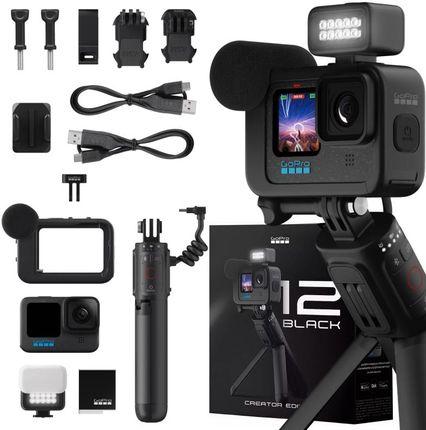 Produkt Z Outletu: Gopro Kamera Hero 12 Black Creator Produkt Z Outletu: Gopro Kamera Hero 12 Black Creator