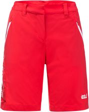 Spodenki damskie Jack Wolfskin  Overland Shorts Tulip Red 40