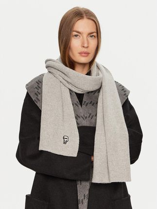 Szal KARL LAGERFELD - 86KW3311 Black 999 - Ceny i opinie