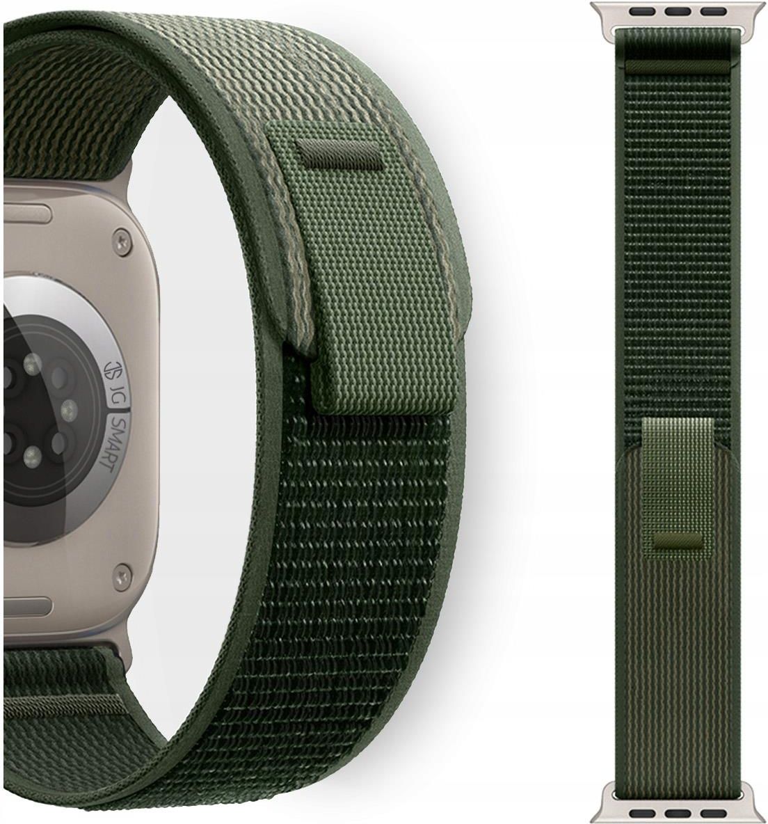 Jg Smart Pasek Nylonowy do Apple Watch 2 3 4 5 6 7 8 9 Se Ultra 42mm