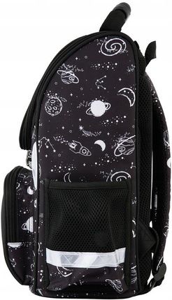 Tornister Szkolny Paso Plecak Dla Chłopca 1 2 3 Klasa Space Nasa Czarny - zdjęcie 4