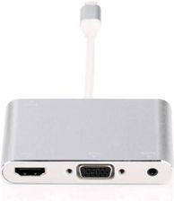 Microconnect HUB USB LIGHT-HUB4 Lightning 480 Mbit/s Srebrny (LIGHTHUB4)