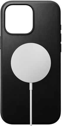 Nomad Modern Leather Case Iphone 16 Pro Max Schwarz - zdjęcie 2