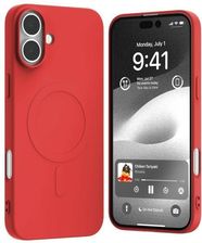 Mercury Magsafe Semi Silicone Iphone 16 Plus 6 7 Czerwony Red