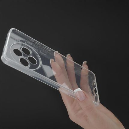 Fixed Etui Slim Antiuv Do Oppo Reno12 F Przezroczyste - zdjęcie 5