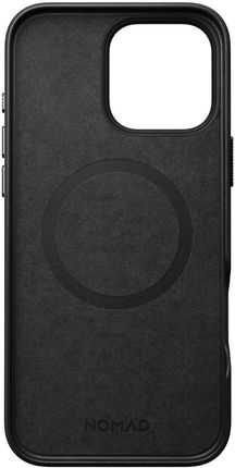 Nomad Traditional Leather Case Iphone 16 Pro Max Schwarz - zdjęcie 2