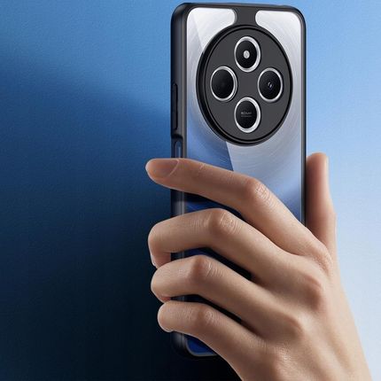 Dux Ducis Etui Aimo Do Redmi 14C Czarno Przezroczyste - zdjęcie 3