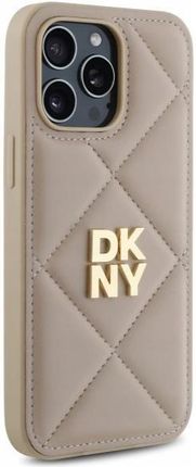 Dkny Dkhcp14Lpqdsle Iphone 14 Pro 6 1 Quot Beige Quilted Stack Logo - zdjęcie 5